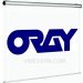 Support videoprojecteur Plafond ORAY - 45-50mm avec passage de câbles - fixation universelle 
attache réglable
 7 à 90 cm.- silver