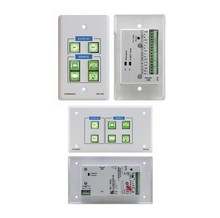 KRAMER - Contrôleur 6 boutons LCD 12V - Format : Wallplate