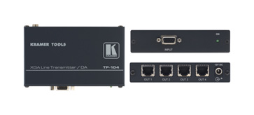 KRAMER - Emetteur XGA/HDTV sur CAT5 / DA 1:4 12V - Format : Tool - (option rack : RK-3/6/9T)