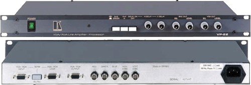 KRAMER - Amplificateur de ligne-processeur XGA,  380 MHz 220V - Format : 19