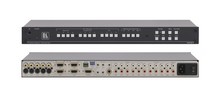 KRAMER - Sélecteur multi-formats CV, YC et VGA  & audio 4x1  220V - Format : 19