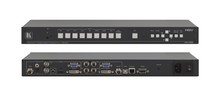 KRAMER - Sélecteur/scaler 8 entrées vidéo analogique, UXGA, HDMI, HD-SDI 3G sorties UXGA et HDMI, 2K  avec GENLOCK et SOFT HEDGE 220V - Format : 19