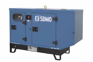 Groupe Electrogene insonorise Diesel SDMO ALIZE9000SDE(DA) Monophase 220V 8600W a demarrage automatique