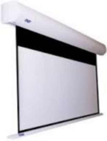 Ecran Electrique ORAY ORION HC - Format 16/9 - toile blanc mat occultant - bords noirs + extra drop - 147 x 262